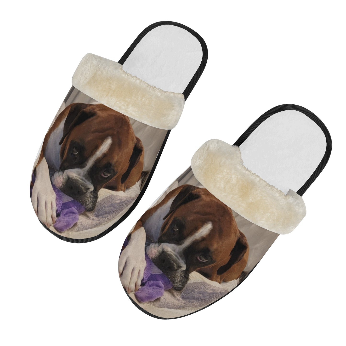 Personalized Custom Print Unisex Non Slip EVA Warm Slippers