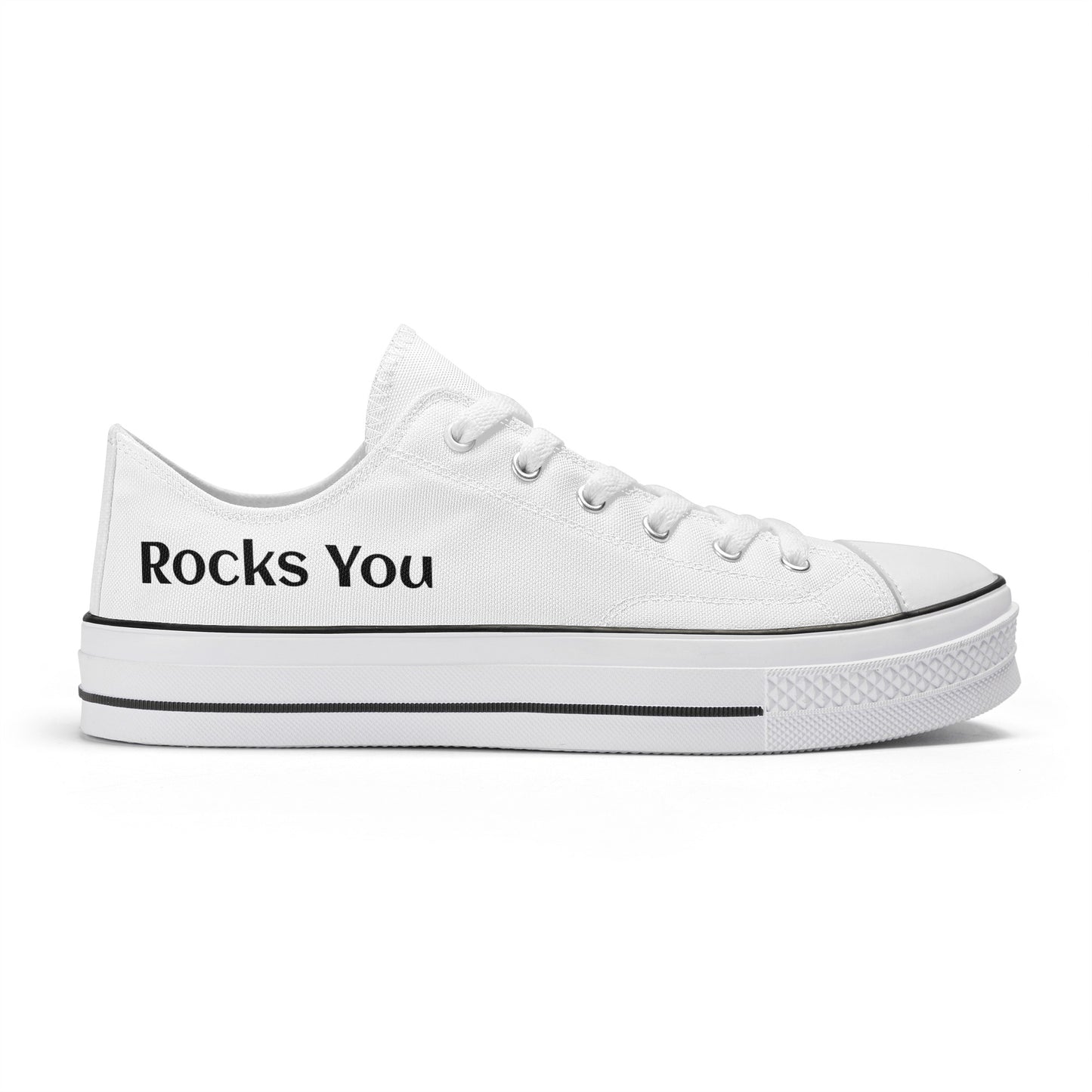 Custom Personalized Women's Classic Low Top Canvas Shoes