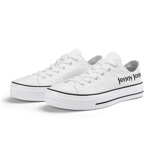 Custom Personalized Women's Classic Low Top Canvas Shoes