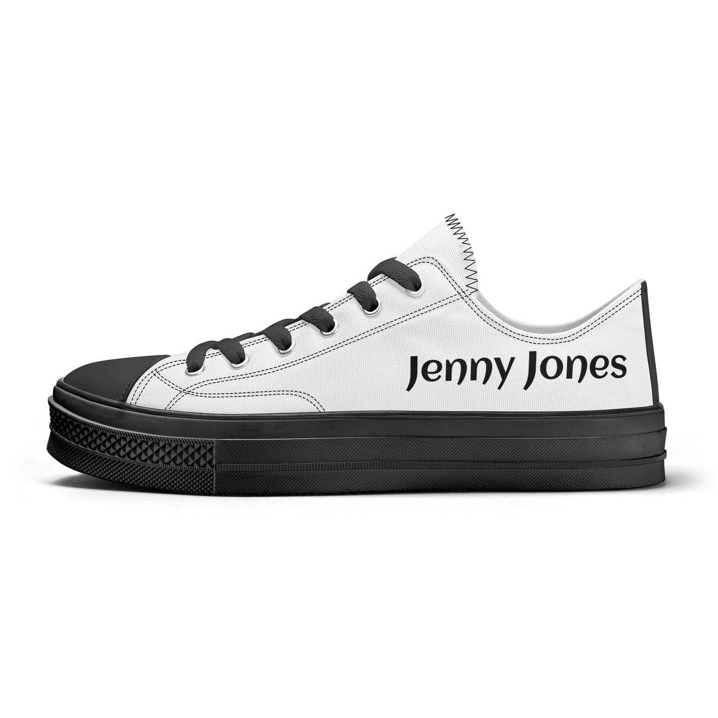 Custom Personalized Women's Classic Low Top Canvas Shoes