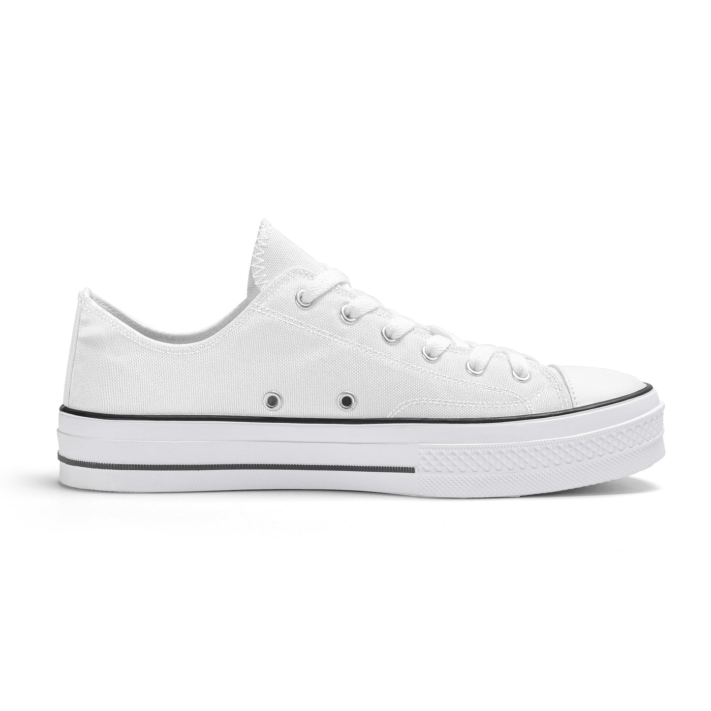 Custom Personalized Women's Classic Low Top Canvas Shoes