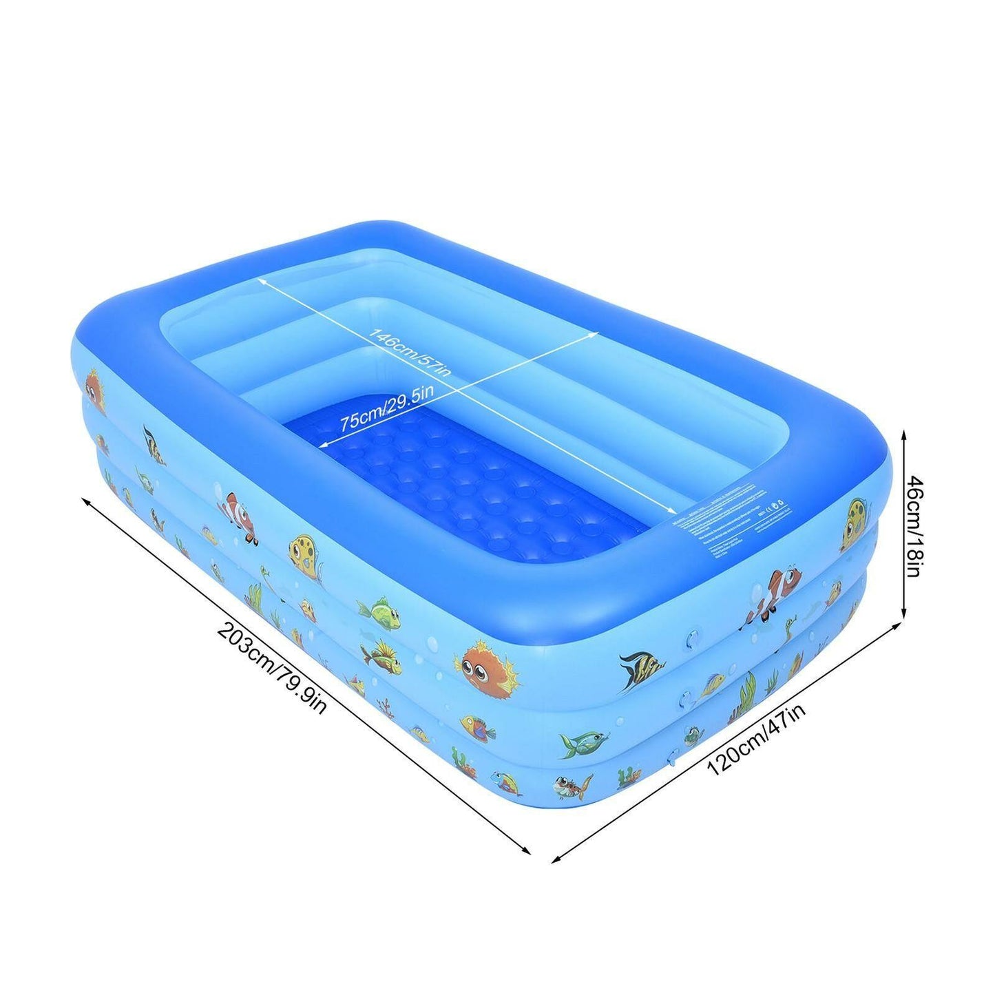 Bulk Order, Rectangular Inflatable Swimming Pool