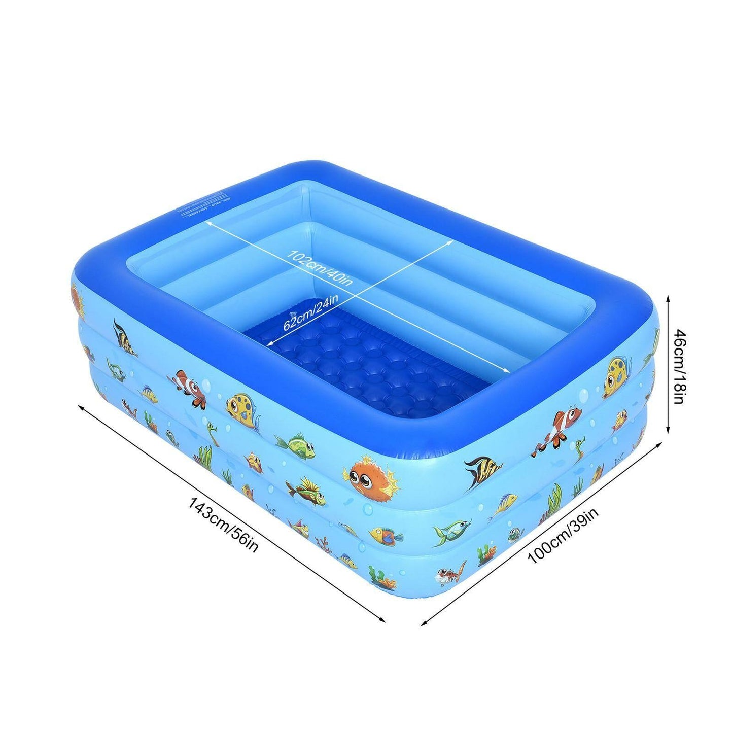 Bulk Order, Rectangular Inflatable Swimming Pool