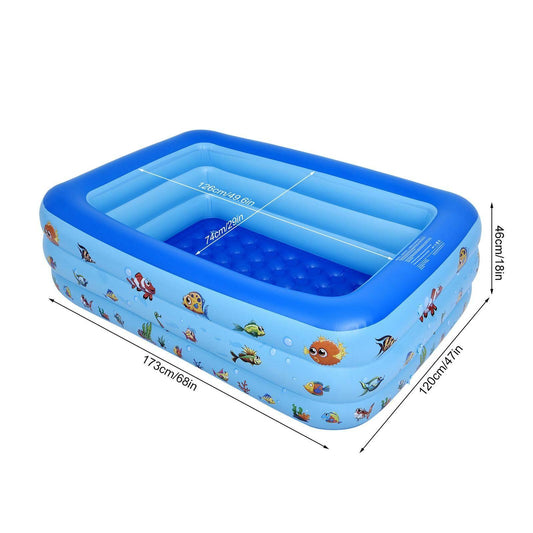 Bulk Order, Rectangular Inflatable Swimming Pool