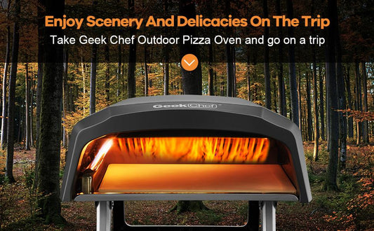 Geek Chef Gas Pizza Oven, Pizza Ovens for Outside Propane, Portable，Ban Amazon,lowes.homedepot