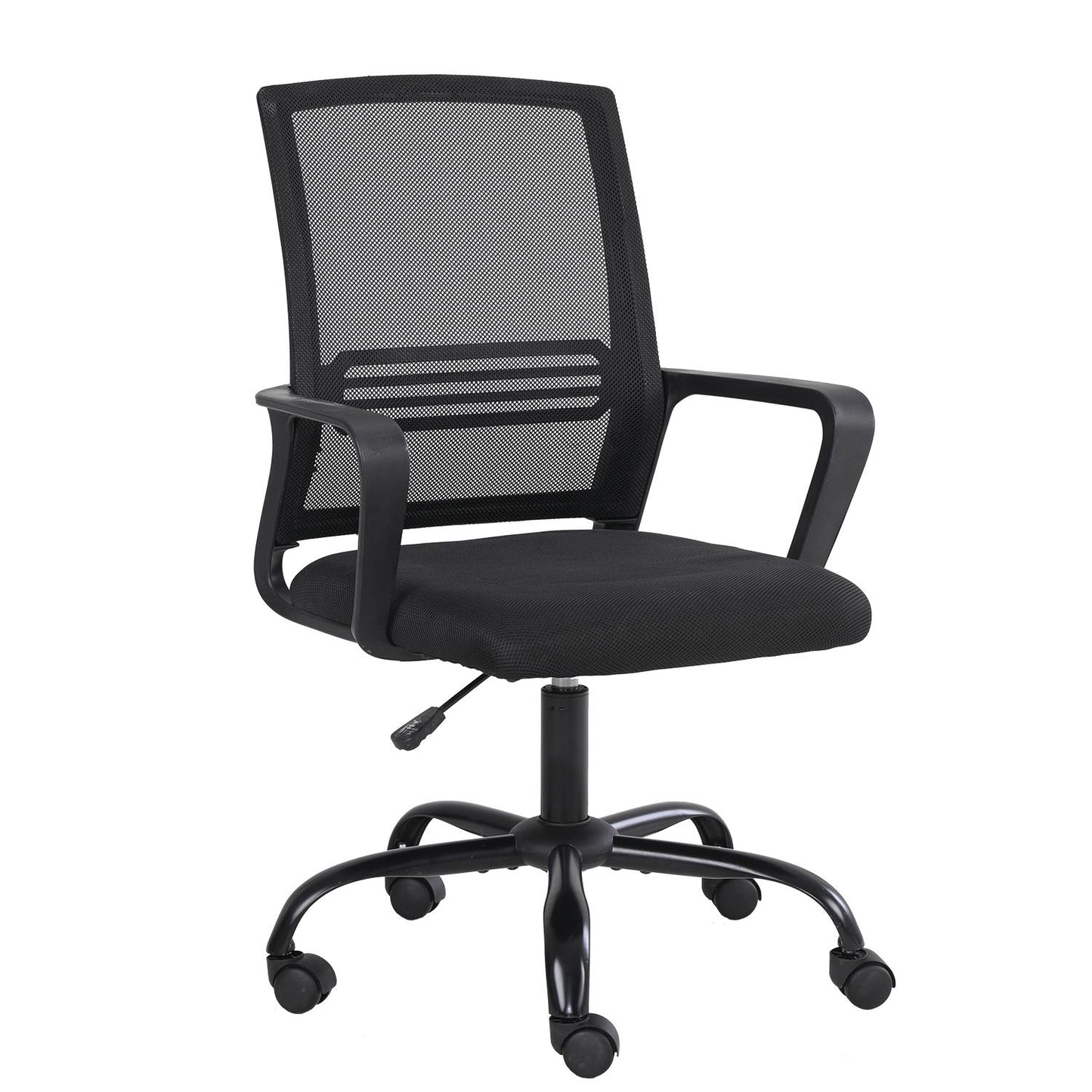 Mesh chair home office chair mesh computer chair liftable swivel chair for office, home, school (bla