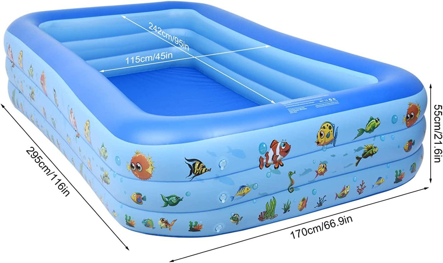 Bulk Order, Rectangular Inflatable Swimming Pool