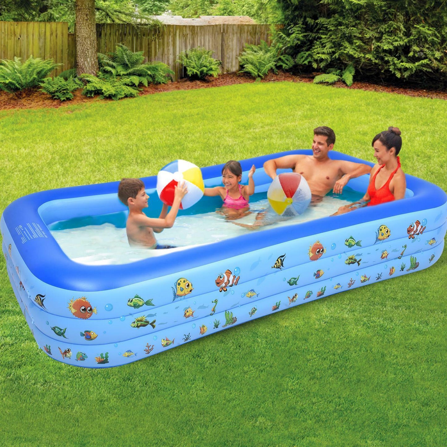 Bulk Order, Rectangular Inflatable Swimming Pool