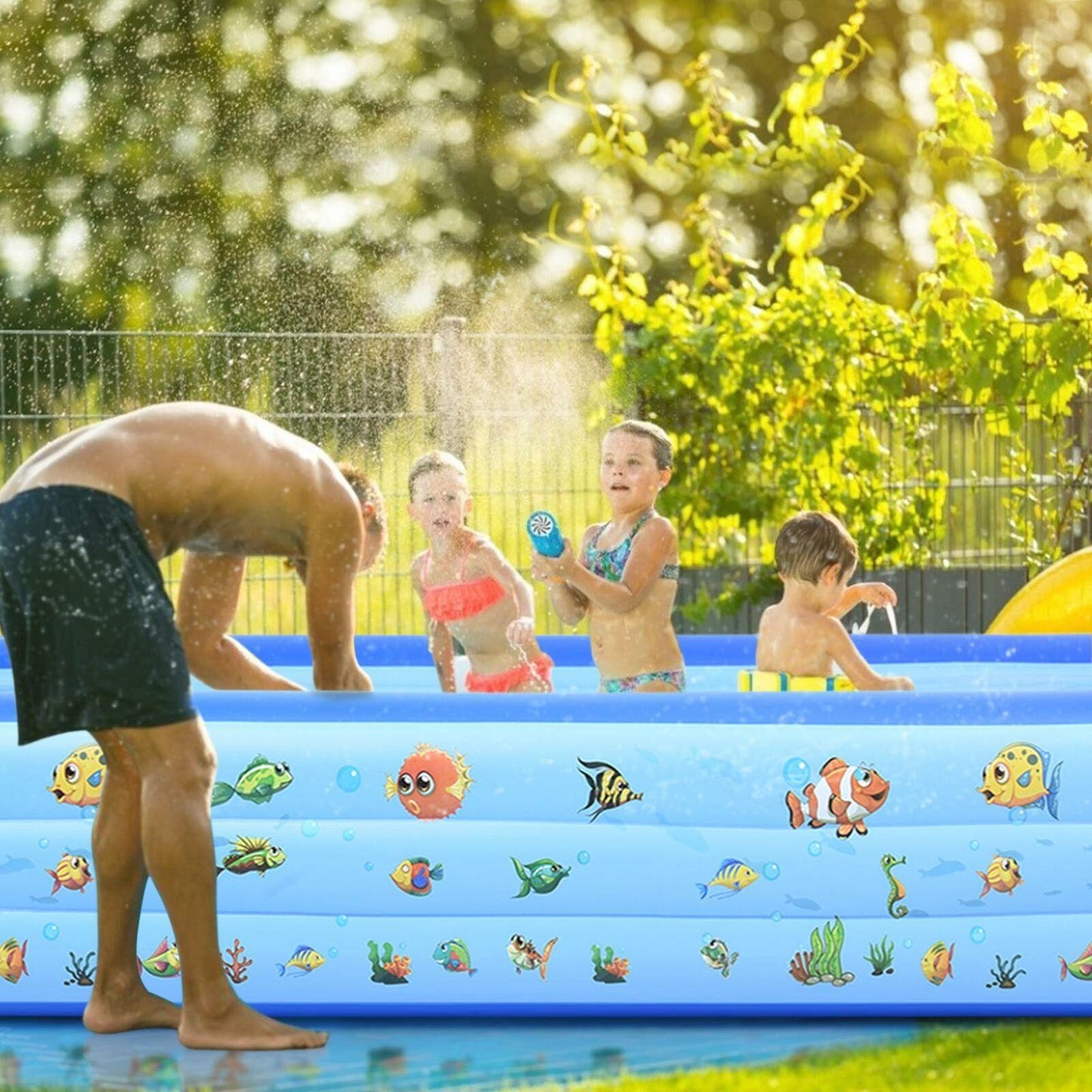 Bulk Order, Rectangular Inflatable Swimming Pool